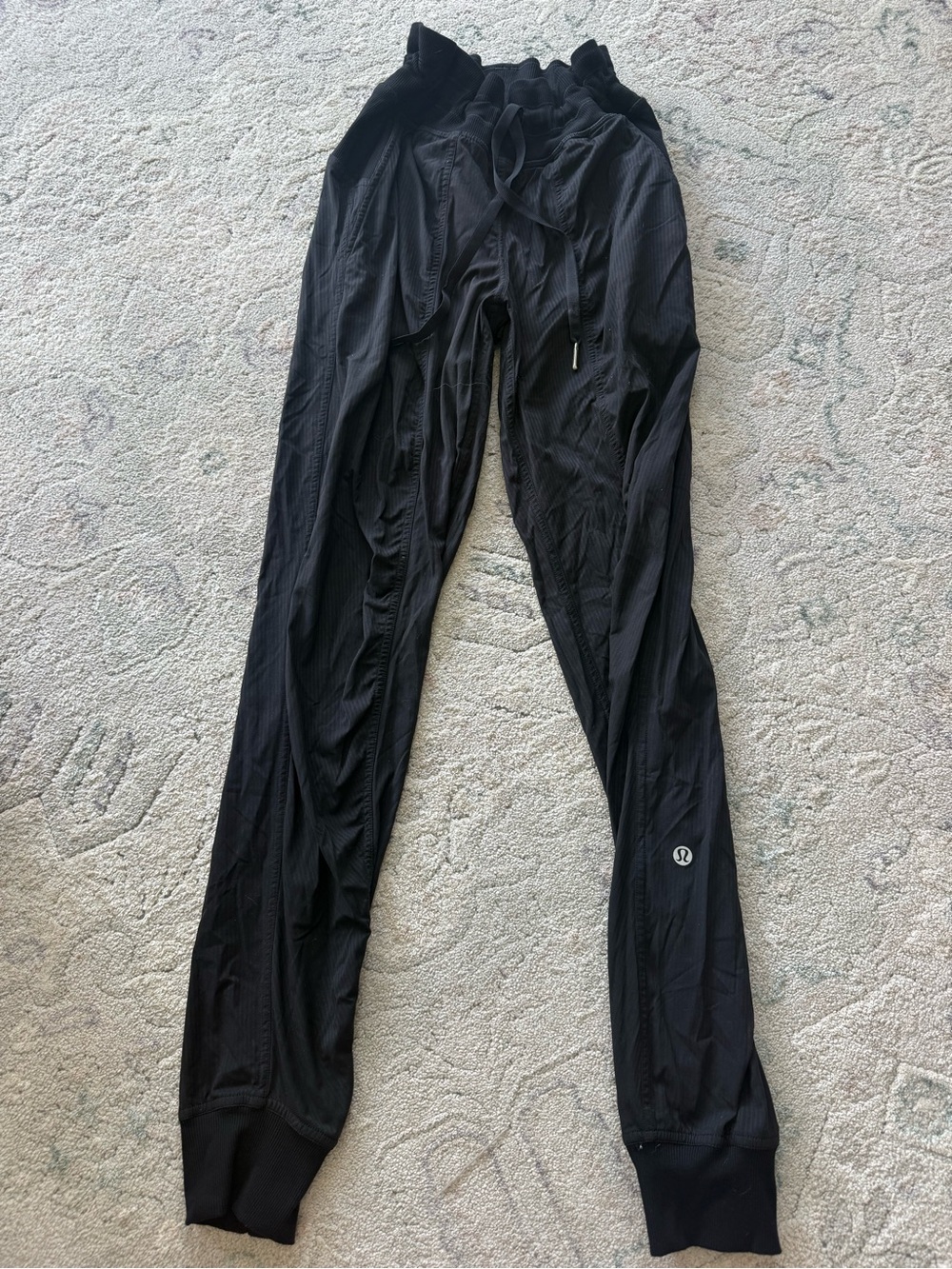 lululemon athletica Black Track Joggers